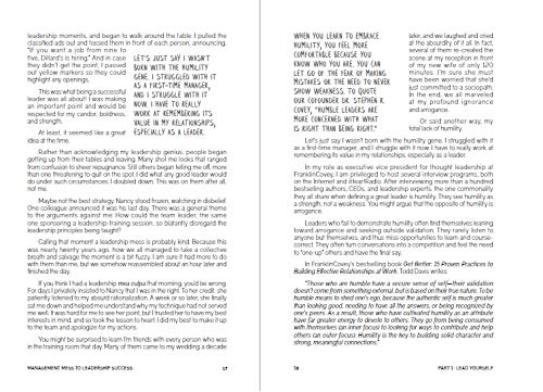 Management Mess to Leadership Success: 30 Challenges to Become the Leader You Would Follow (Wall Street Journal Best Selling Author, Leadership Mentoring & Coaching) (Mess to Success)