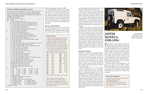 The Complete Catalogue of the Land Rover: Production Variants from Series 1 to Defender