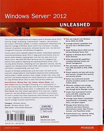 Windows Server 2012 Unleashed