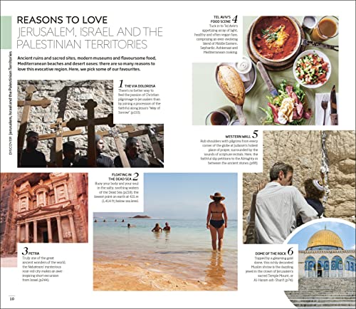 DK Eyewitness Jerusalem, Israel and the Palestinian Territories (Travel Guide)