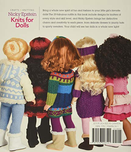 Nicky Epstein Knits for Dolls: 25 Fun, Fabulous Outfits for 18-Inch Dolls