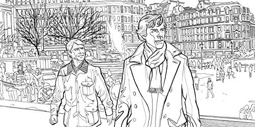 Sherlock: The Mind Palace: The Official Colouring Book