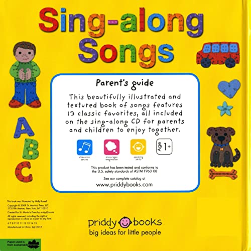 Sing-along Songs with CD: With A Sing-Along Music CD