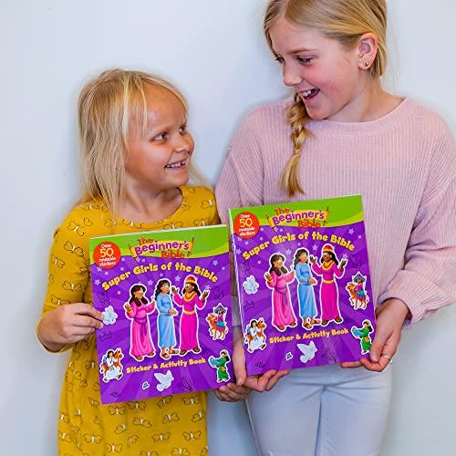 The Beginner's Bible Super Girls of the Bible Sticker and Activity Book