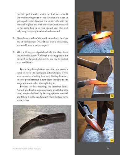 The Home Blacksmith: Tools, Techniques, and 40 Practical Projects for the Home Blacksmith (CompanionHouse Books) Beginner's Guide; Step-by-Step Directions & Over 500 Photos to Help You Start Smithing