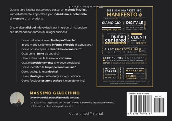 Metodo Design Marketing: Analizzare i micro-dati per testare e scalare strategie di mercato (Italian Edition)