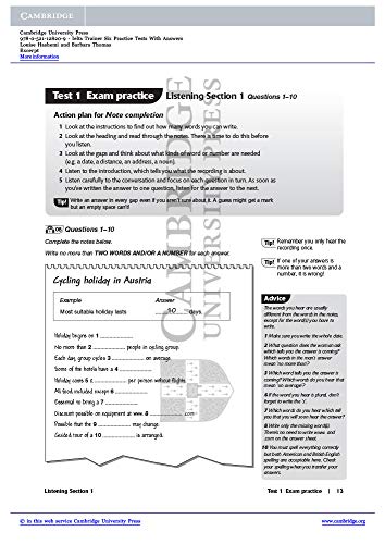 IELTS Trainer Six Practice Tests with Answers and Audio CDs (3)