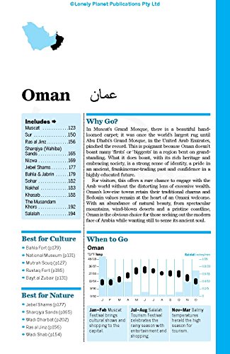 Lonely Planet Oman, UAE & Arabian Peninsula (Multi Country Guide)