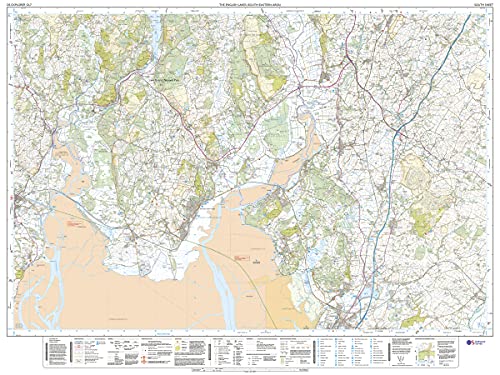 Lake District OS Explorer map OL7 The English Lakes - South Eastern area: Windermere, Kendal & Silverdale