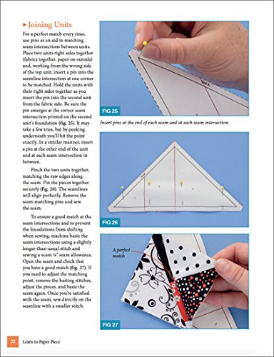 Learn to Paper Piece: A Visual Guide to Piecing with Precision