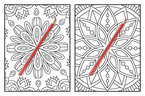 100 Magical Patterns: An Adult Coloring Book with Fun, Easy, and Relaxing Coloring Pages