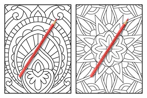 100 Magical Patterns: An Adult Coloring Book with Fun, Easy, and Relaxing Coloring Pages