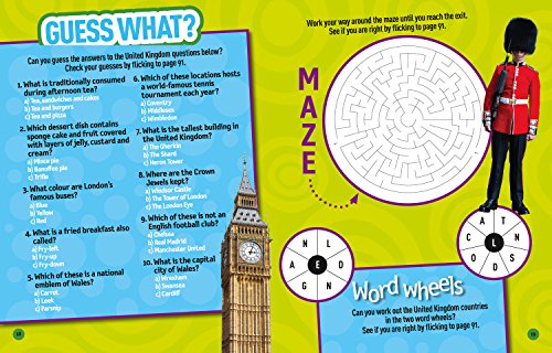 Puzzle Book What in the World: Brain-tickling quizzes, sudokus, crosswords and wordsearches (National Geographic Kids Puzzle Books)