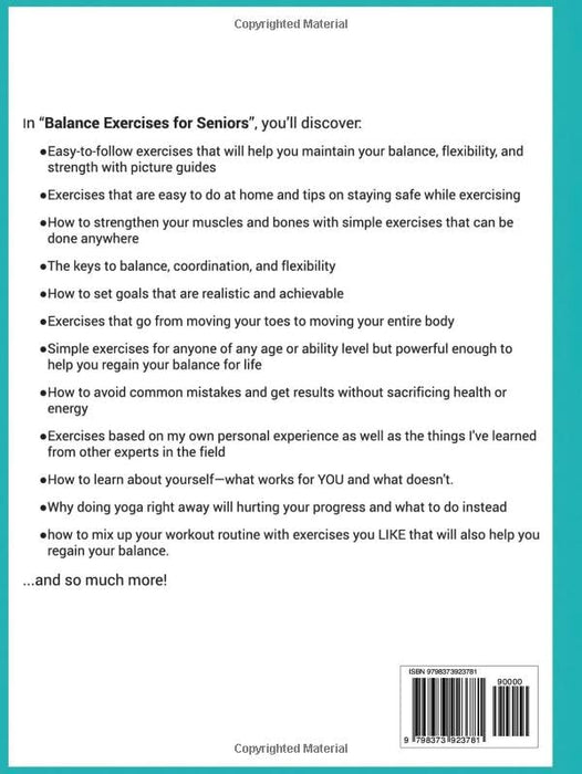 Balance Exercises for Seniors: Prevent Falls, Improve Stability and Posture with Simple Home Workouts (Health & Fitness)