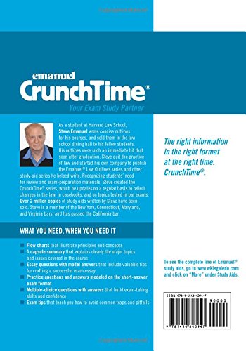 Criminal Law (Emanuel CrunchTime)