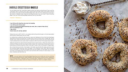 2-Ingredient Miracle Dough Cookbook: Easy Lower-Carb Recipes for Flatbreads, Bagels, Desserts and More