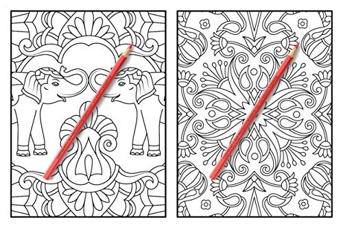 100 Magical Patterns: An Adult Coloring Book with Fun, Easy, and Relaxing Coloring Pages