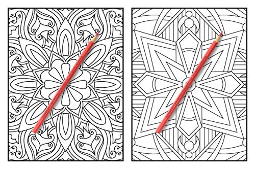 100 Magical Patterns: An Adult Coloring Book with Fun, Easy, and Relaxing Coloring Pages