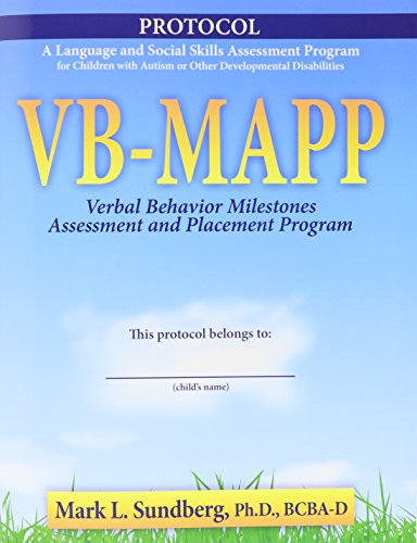 VB-MAPP: Verbal Behavior Milestones Assessment and Placement Program (2nd Edition), Full Set