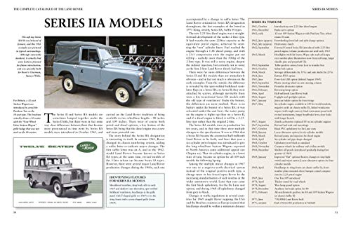 The Complete Catalogue of the Land Rover: Production Variants from Series 1 to Defender