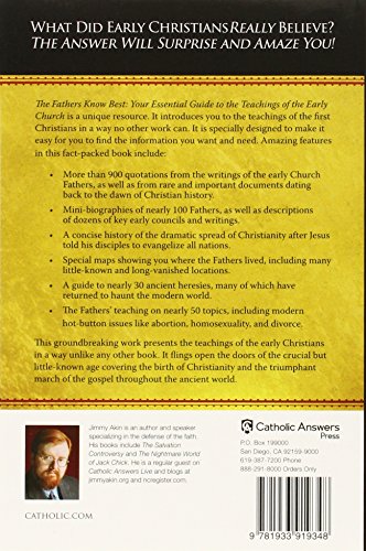 The Fathers Know Best: Your Essential Guide to the Teachings of the Early Church