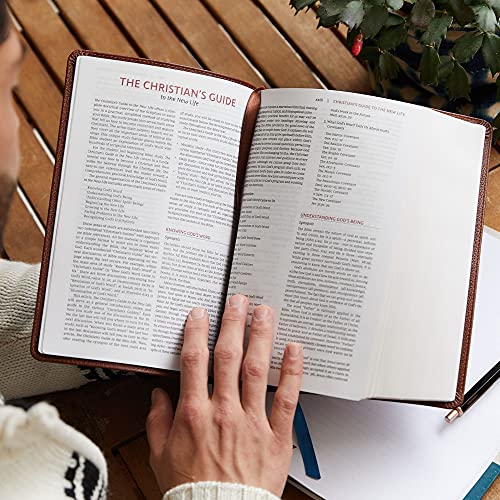 The KJV, Open Bible, Leathersoft, Black, Red Letter, Comfort Print: Complete Reference System