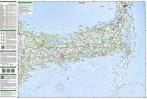 Cape Cod Map (National Geographic Trails Illustrated Map, 250)