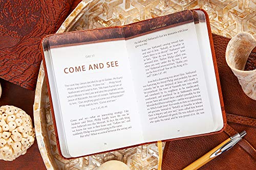 The Chosen: 40 Days with Jesus (Imitation Leather) – Impactful and Inspirational Devotional – Perfect Gift for Confirmation, Holidays, and More