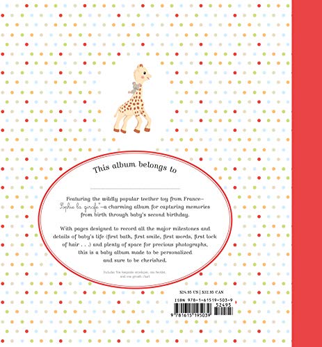 My Baby Album with Sophie la girafe®, Second Edition