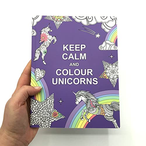 Keep Calm and Colour Unicorns (Huck & Pucker Colouring Books)