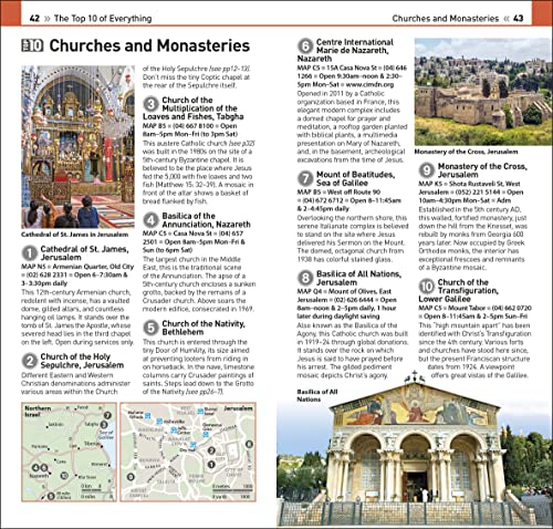 DK Eyewitness Top 10 Israel and Petra (Pocket Travel Guide)