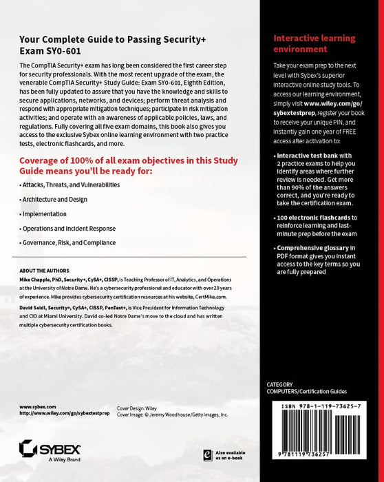 CompTIA Security+ Study Guide: Exam SY0-601