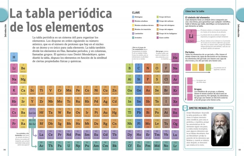 El libro de la Tabla Periódica: Enciclopedia de los elementos