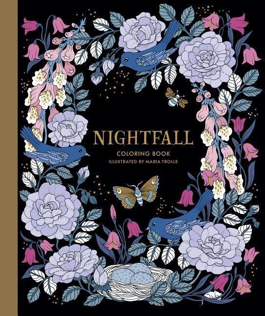 Nightfall Coloring Book: Originally Published in Sweden as "Skymningstimman"