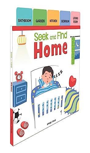 Seek And Find: Home: Early Learning Board Books With Tabs