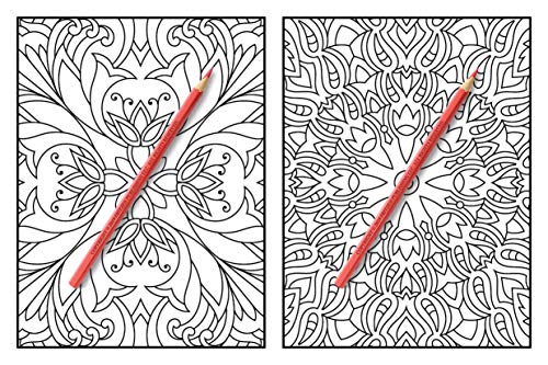 100 Magical Patterns: An Adult Coloring Book with Fun, Easy, and Relaxing Coloring Pages