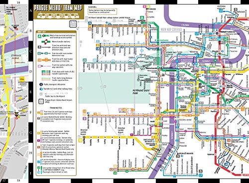 Streetwise Prague Map - Laminated City Center Street Map of Prague, Czech Republic