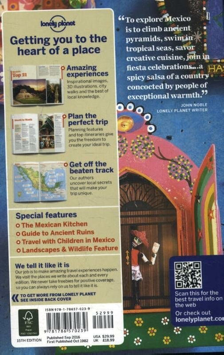 Lonely Planet Mexico (Travel Guide)