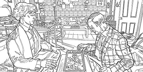 Sherlock: The Mind Palace: A Coloring Book Adventure