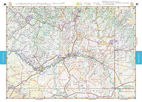 Utah Road and Recreation Atlas - 9th Edition, 2022 (Benchmark)