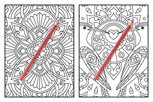 100 Magical Patterns: An Adult Coloring Book with Fun, Easy, and Relaxing Coloring Pages