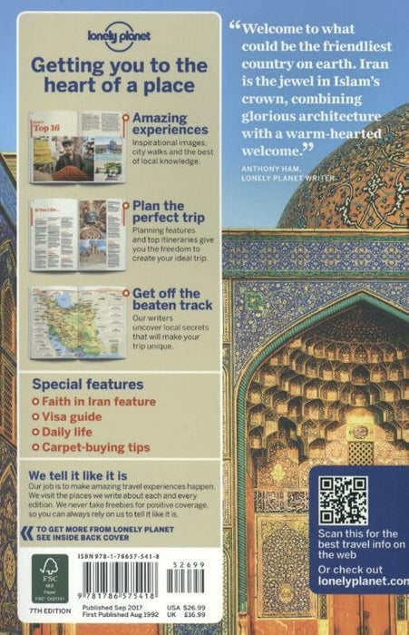 Lonely Planet Iran 7 (Travel Guide)