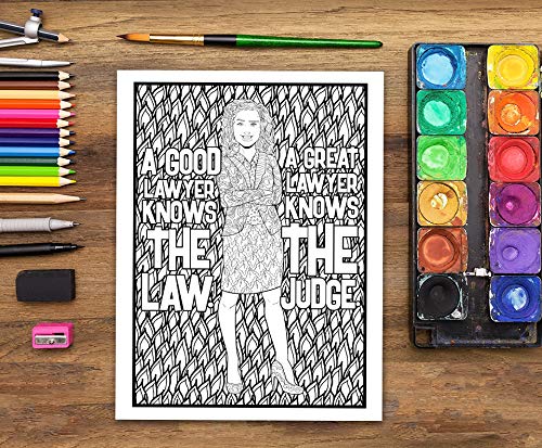 Lawyer Life: An Adult Coloring Book for Lawyers & Law Students