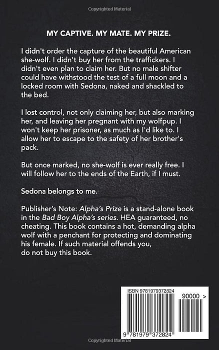 Alpha's Prize: A Werewolf Romance (Bad Boy Alphas)