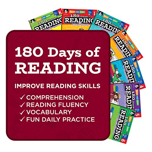 180 Days of Practice for Third Grade (Set of 3), 3rd Grade Workbooks for Kids Ages 7-9, Includes 180 Days of Reading, 180 Days of Writing, 180 Days of Math