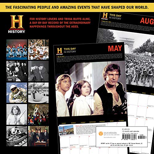 2020 History Channel This Day in History Wall Calendar: 365 Remarkable People, Extraordinary Events, and Fascinating Facts