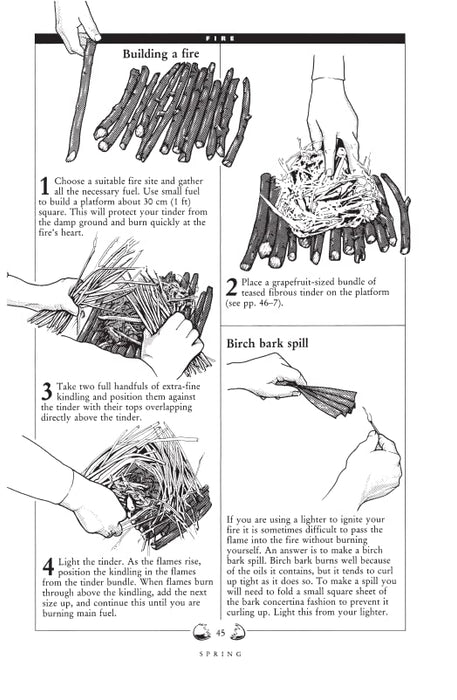 Ray Mears Outdoor Survival Handbook: A Guide to the Materials in the Wild and How To Use them for Food, Warmth, Shelter and Navigation