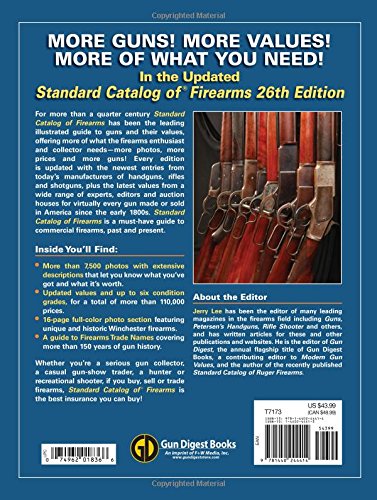 2016 Standard Catalog of Firearms: The Collector's Price & Reference Guide (Standard Catalog, 2016)