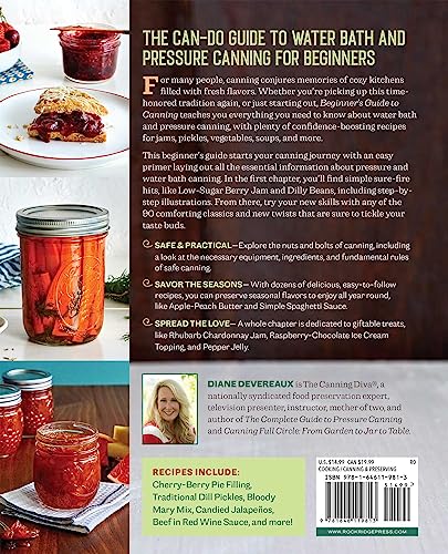 Beginner's Guide to Canning: 90 Easy Recipes to Can, Savor, and Gift