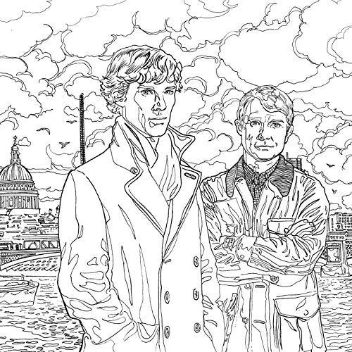 Sherlock: The Mind Palace: The Official Colouring Book